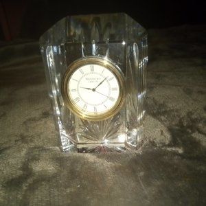 Waterford Crystal Desk Clock